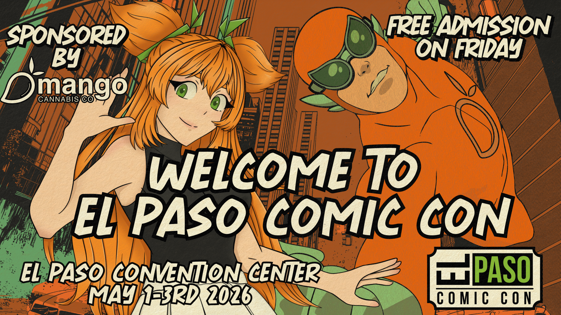Mango Cannabis at El Paso Comic Con