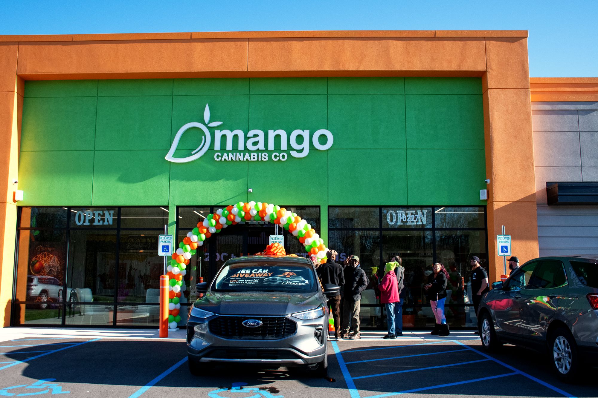 Mango New Buffalo storefront on US-12